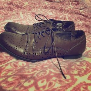 Rocket Dog Brown Oxford Lace Up Shoes